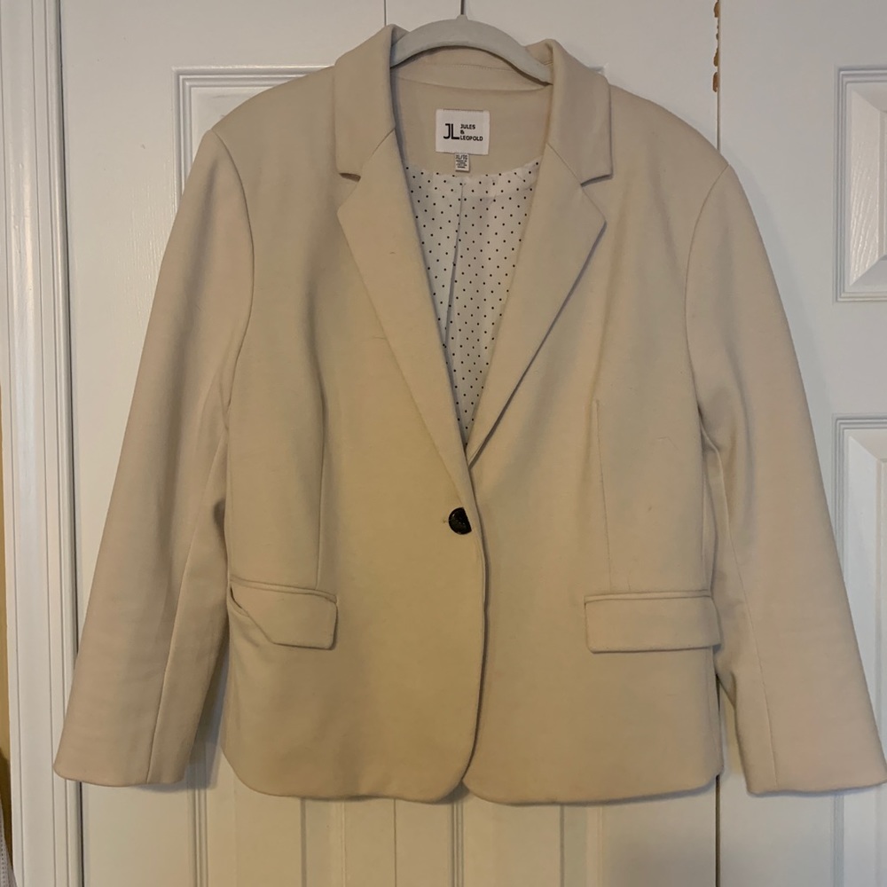 Cream Womens Blazer